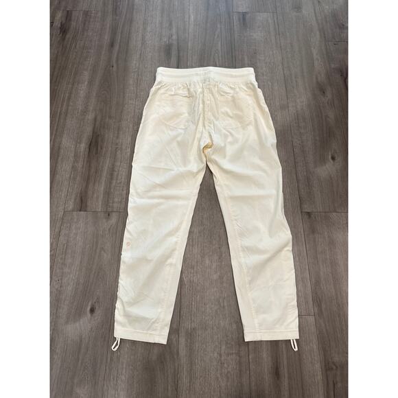 CRZ Yoga Casual Pants White Apricot - Cream Women's Size M (8-12) - Picture 5 of 9